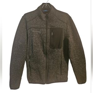 Free Country Jacket Sweater Knit Fleece Jacket Size M
